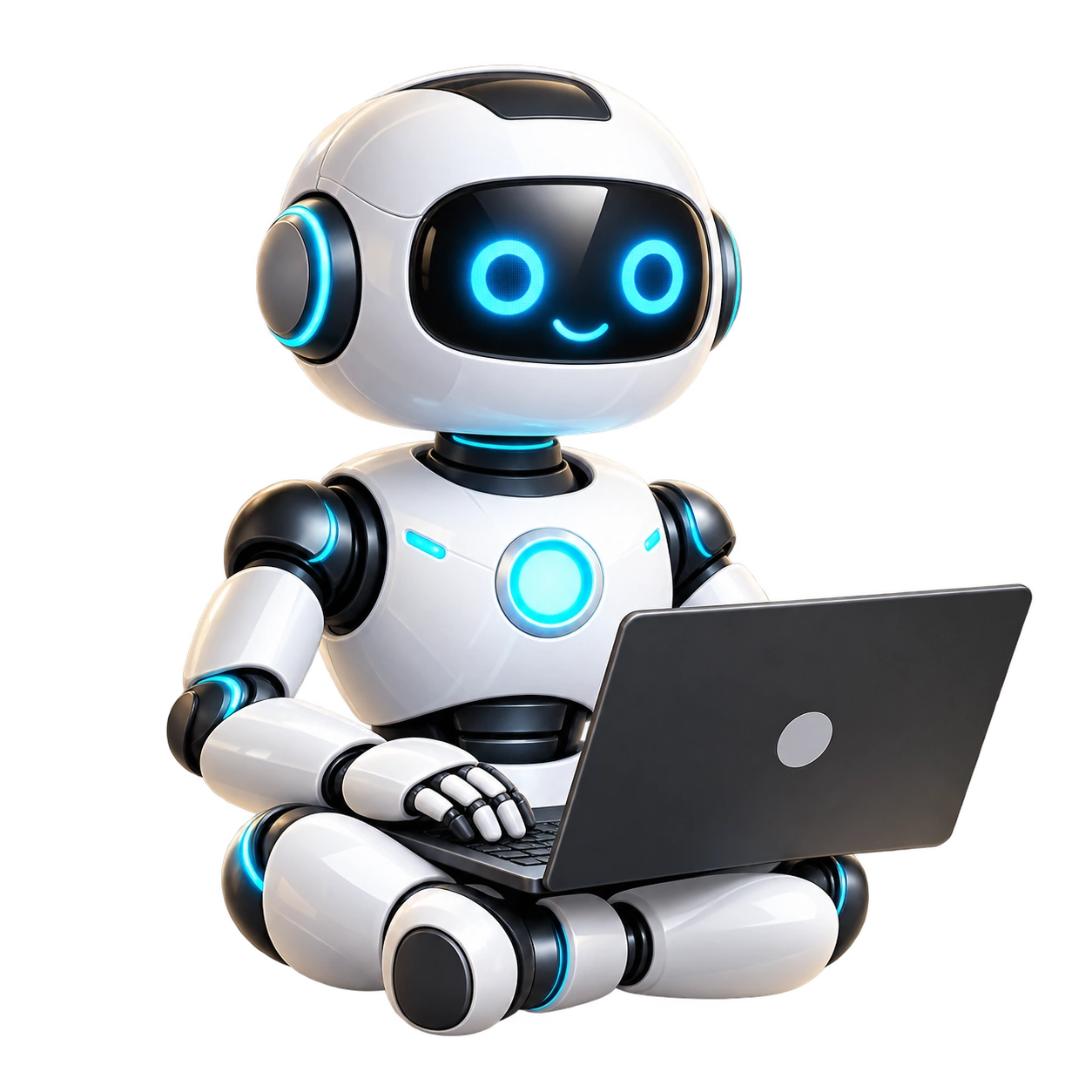 Robot trợ lý AI với máy tính