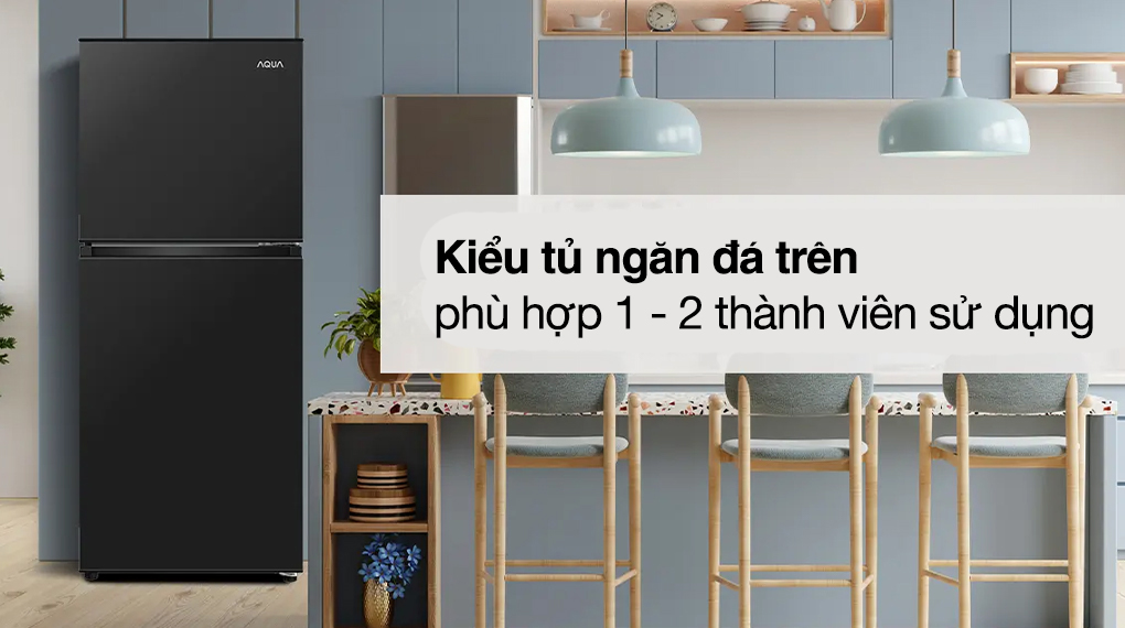 Tủ lạnh Aqua 130 lít AQR-T160FA(BS) - Ảnh 3