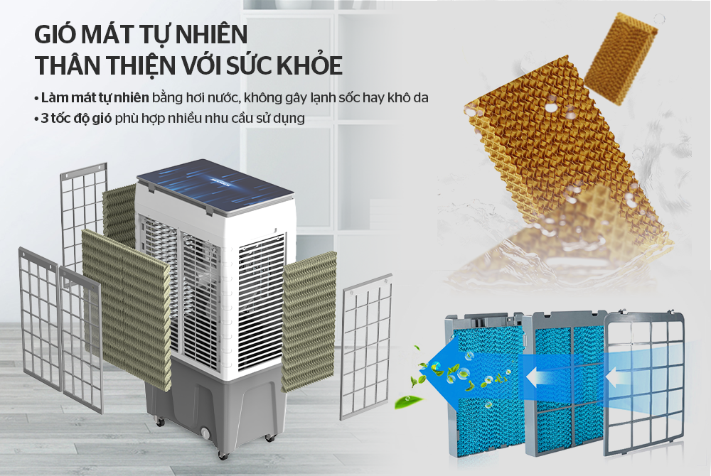 MÁY LÀM MÁT KHÔNG KHÍ SUNHOUSE SHD7777 (70L) - Ảnh 6