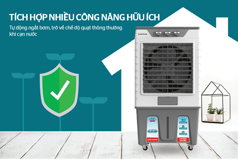 MÁY LÀM MÁT KHÔNG KHÍ SUNHOUSE SHD7777 (70L) - Ảnh 9